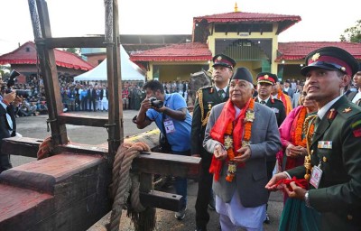  राष्ट्रपतिद्वारा भोटोजात्रा अवलोकन 